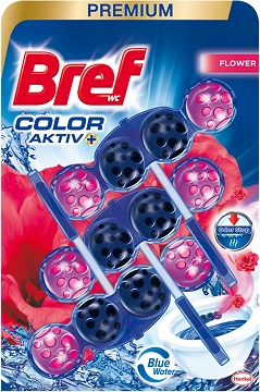 Bref Blue Aktiv COLOR LEMON 3x50g kuli | Čistící, dezinf.prostř., dezodoranty - Přípravky na WC - Závěsy na WC a pissoárové kostky Bref Blue Aktiv COLOR LEMON 3x50g kuli | Čistící, dezinf.prostř., dezodoranty - Přípravky na WC - Závěsy na WC a pissoárové kostky